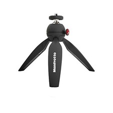 Mini trépied à rotule noir Manfrotto PIXI EVO II MTPIXIMII-B capacité de...
