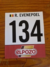 Dossard tour Espagne Remco