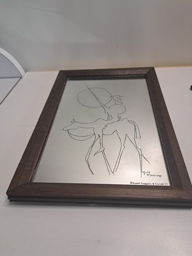 Miroir vintage don quichotte - miroir,
