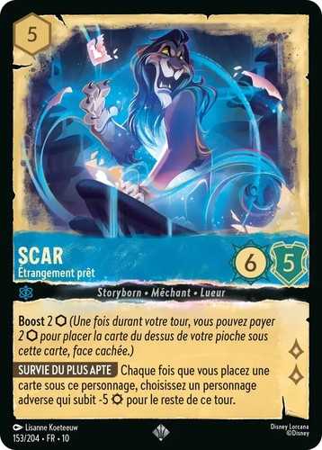 Scar étrangement prêt - - Étrangement,