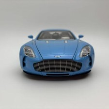 Autoart 1:18 Aston Martin ONE 77 Blue alloy car model limited edition