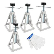 Crics stabilisateurs en aluminium avec gants, vérins stabilisateurs pour