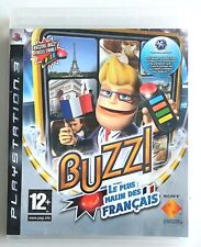 Buzz Le Plus Malin Des Français Jeu Sony PlayStation 3 PS3 Version française