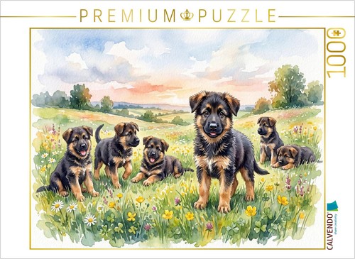 Puzzle calvendo chiots - chiots, de
