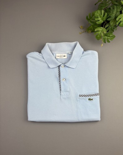 Polo lacoste bleu clair taille - polo,
