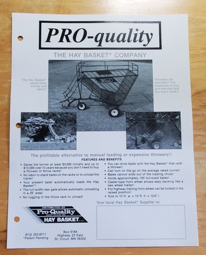 Pro quality the hay basket - the,