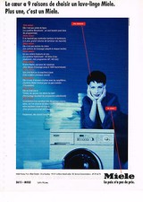 ADVERTISEMENT ADVERTISING 025 1994 MIELE washing machine