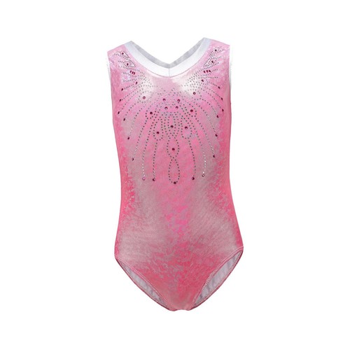 Fille gymnastique justaucorps - gymnastique,