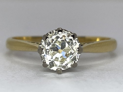 Bague solitaire diamant - diamant, or