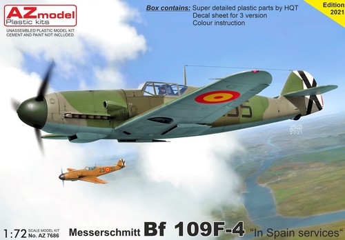 Messerschmitt 109f in - bf, 109f-4