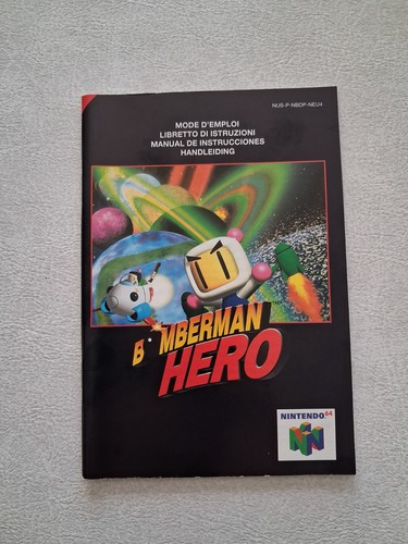 Notice bomberman hero - notice,