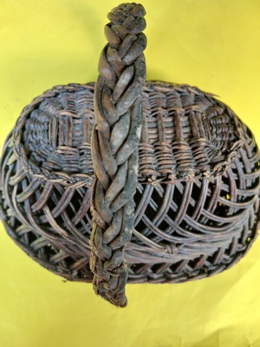 Panier osier couvercle - en, à