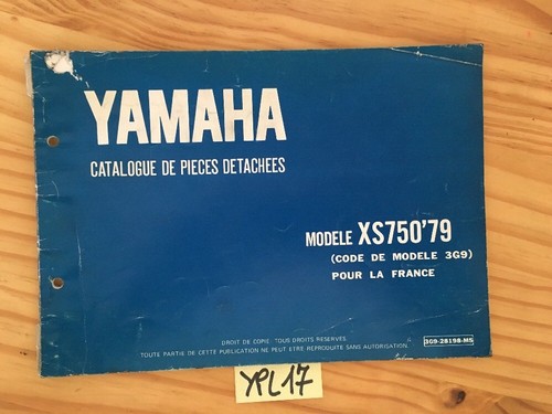 Yamaha xs750 1979 - 1979, 3g9