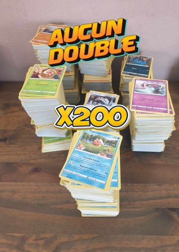 Lot 200 cartes pokémon - de,