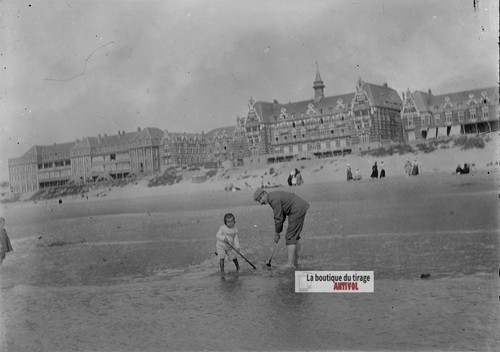 Personnages mer berck plage - personnages,, berck-plage