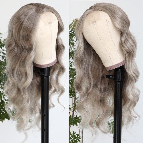 Long wavy synthetic wig - wig, mixed