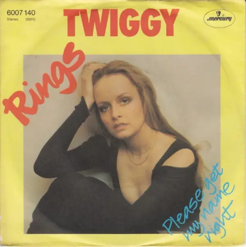 Twiggy rings 1977 - twiggy, original