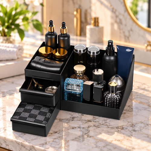 Organisateur parfum homme noir - parfum,