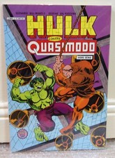 80's Marvel Comics Aredit Color Gamma Hulk Hulk Contre Quasimodo TBE