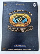 Coffret catch 3 dvd WWE " The History of the intercontinental championship "