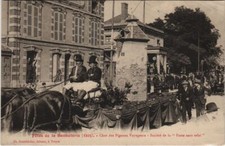 Old postcard TROYES Bonneterie Feasts 1925 Char des Pigeons Voyageurs (928442)
