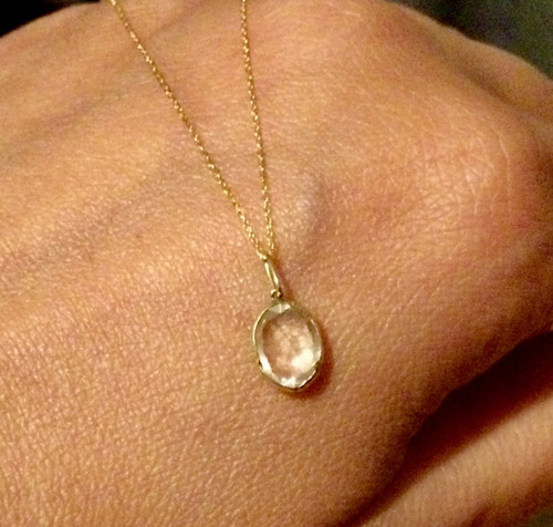 Carats petit pendentif - or,