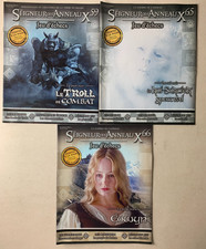 LOT 3 FASICULES LE SEIGNEUR DES ANNEAUX JEU D'ECHECS 59 + 65 + 66