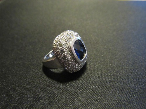 Art deco bague cocktail - art,