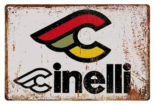 Plaque Murale Métal "CINELLI"