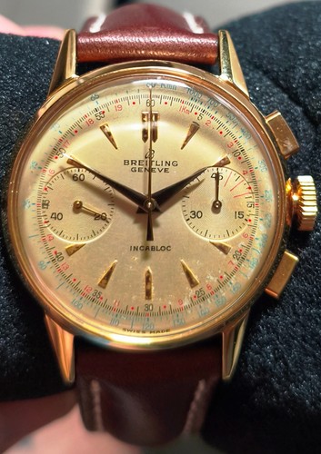 Breitling chronographe plaqué
