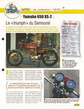 Fiche Moto : YAMAHA XS-2 650