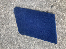 OEM 1986.5-1992 Toyota Supra Mk3 Rear L Driver Interior Panel Trim Insert Blue