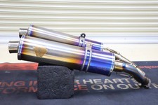 YAMAHA FJR1300 2001-2005 R's GEAR Full Titanium Wyvern Slip-On Muffler