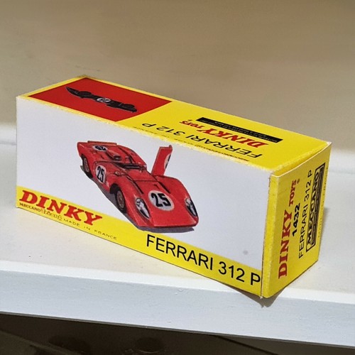 Dinky toys boite vide ferrari - dinky,