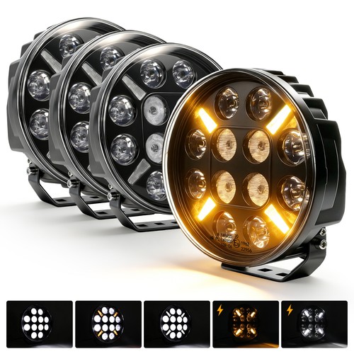 Phares longue portée led - 4,