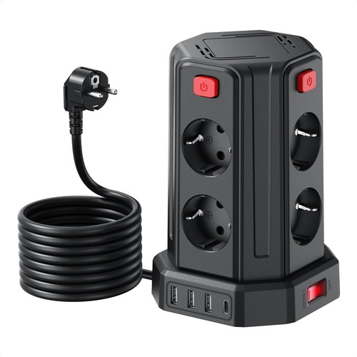 Tour multiprises usb 8 - multiprises,