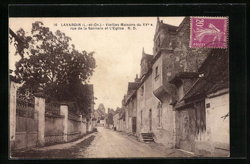 Cpa lavardin vieilles maisons - lavardin,,