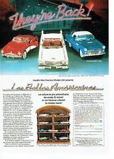 1990 ADVERTISING 017 AMERICAN CARS CORVETTE CADILLAC THUND