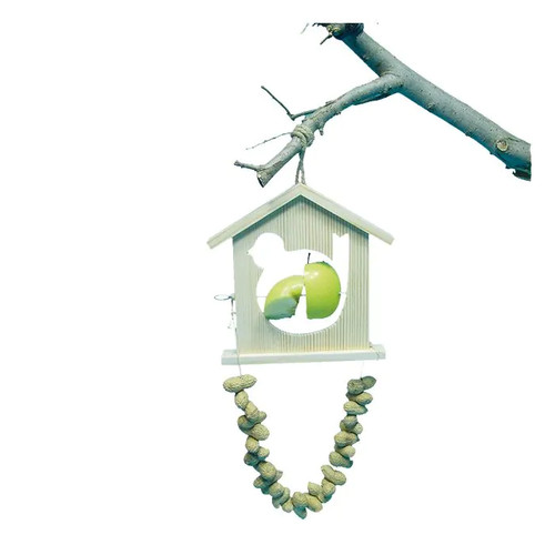 Mangeoire oiseaux bois - à,