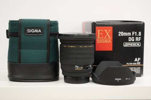 Sigma utilisé 20mm - dg, rf