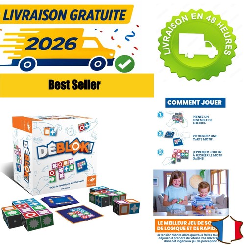 Asmodee déblok jeu - déblok!,