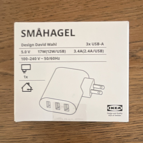 Ikea småhagel port usb a - smÅhagel, 3-port