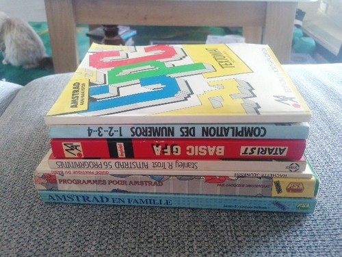 Lot manuels amstrad cpc - lot,
