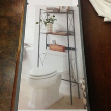 Threshold Space Saver Etagere Bronze Finish Adjustable For Tank Size