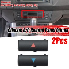 Replacement Climate A/C Control Panel Temperature Button For BMW E39 X5 E53 M5