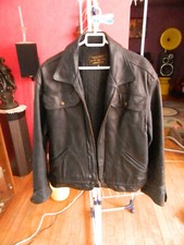 blouson cuir avirex vintage
