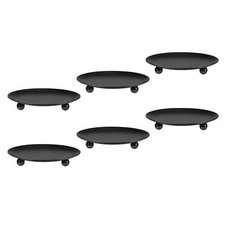 Plaque Supports 4.3 Pouce Dia Fer Supports pour Spa Jardin Set 6