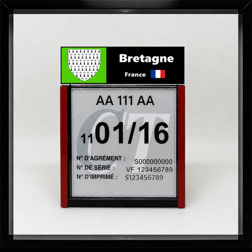 Porte vignette sticker - ct.,