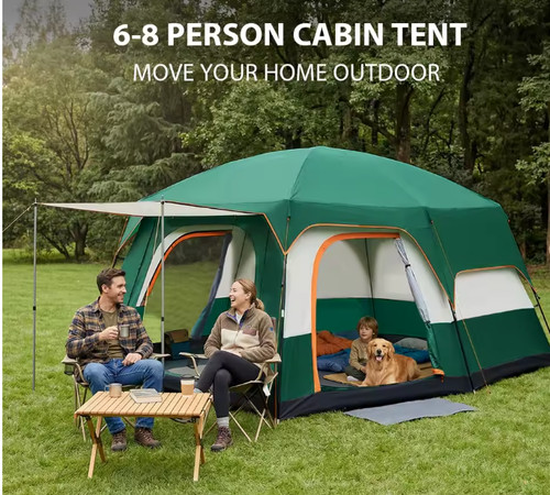 Tente camping personnes - tente, 8-12
