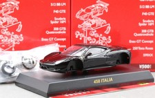 Kyosho 1/64 Ferrari Collection 8 Neo Ferrari 458 Italia (Type F142) 2011 Black